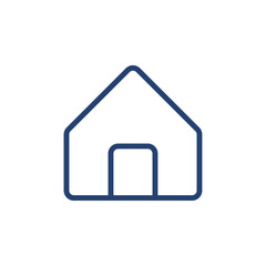 Home icon Outline icon sign
