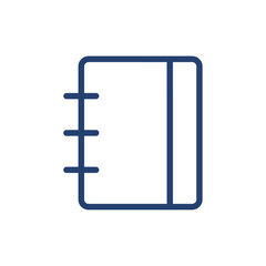 Notebook icon Outline icon sign