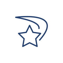 Star icon Outline icon sign