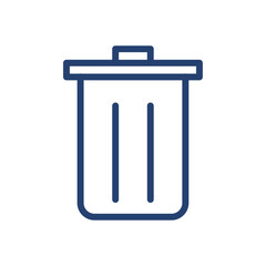 Trash icon Outline icon sign