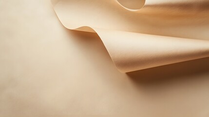 Beige Paper Swirls Abstract Background Texture