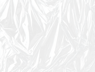 High-Quality PNG crumpled transparent plastic film texture