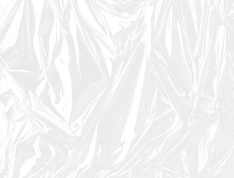 High-Quality PNG crumpled transparent plastic film texture