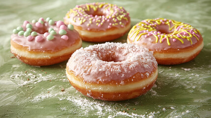 donuts with sprinkles
