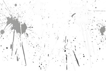 Grayscale Paint Splatter Pattern