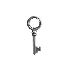 key isolated on white background