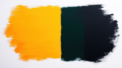 Obraz premium A bold black and yellow abstract paint design representing creativity, heritage, and cultural expression.