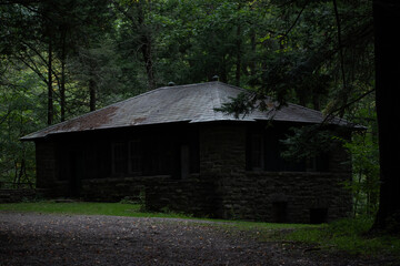 old house in the woods