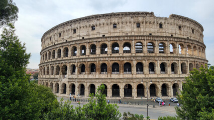 Fototapeta premium colosseum city