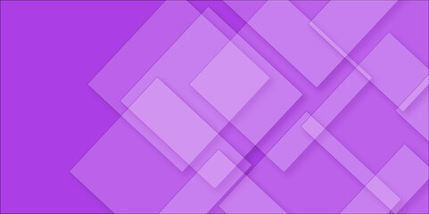 Modern luxury pattern of geometric white and purple color background Elegant abstract background with purple and white lines with shadow. white paper transparent material in triangle technology