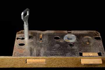 Einbauschloß mit Schlüssel für eine Innentür