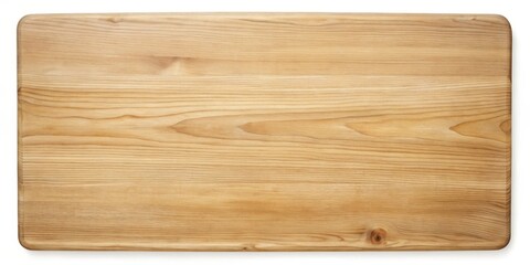 High-resolution image of a light-colored wooden cutting board, ideal for culinary or crafting backgrounds