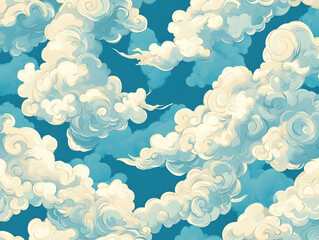 Whimsical Cloud Illustration
