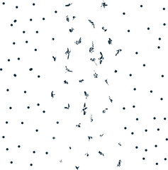 Screentone or texture with dots. There is a distortion zone in the middle.