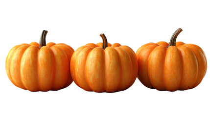 Fototapeta premium pumpkin isolated on white background