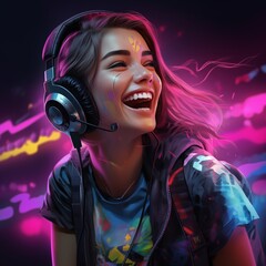 Beautiful girl woman