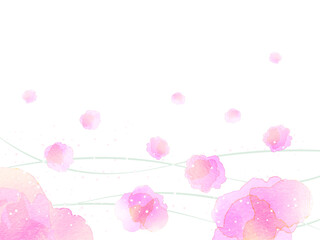 ふわふわした暖かいイメージの背景