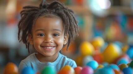 Spring egg hunt event brings joy and excitement to families with colorful activities and smiling children