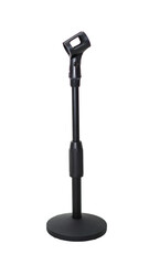 black stand mic table