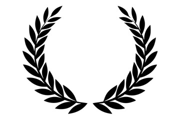 Obraz premium Laurel wreath isolated