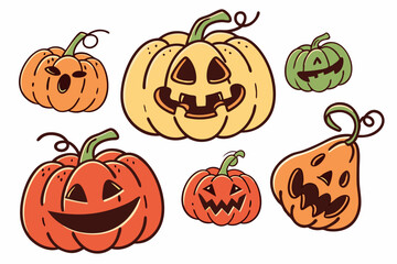 Pumpkin vector illustration