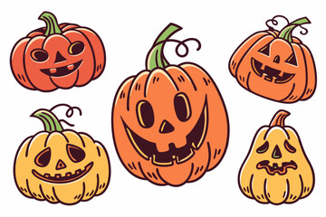 Pumpkin vector illustration