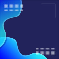 Blue liquid modern background