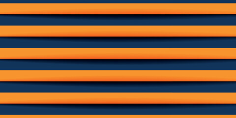 Abstract geometric dark blue and orange square theme overlapping background for graphic design. vector illustration.