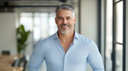 [Confident Male Leader Presentation Style] Confident Man Speaks About AI's Future in Workplaces