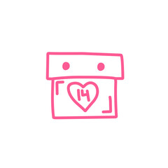 valentine's day illustration