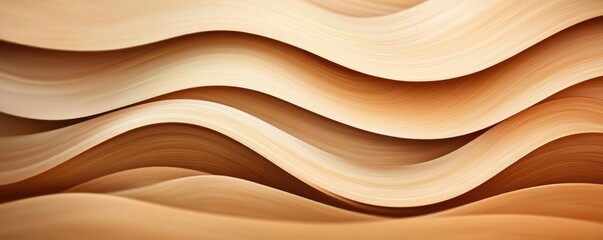 Obraz premium Noise abstract background concept. Abstract wood pattern with flowing curves in warm tones, ideal for backgrounds.
