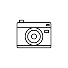 instant camera icon vector symbol isolated