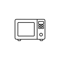 microwave icon vector symbol isolated