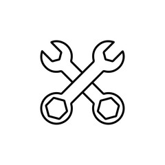 repair icon vector symbol isolated