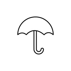 umbrella icon vector symbol isolated