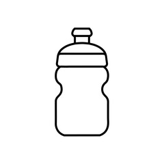 water bottle icon vector symbol isolated