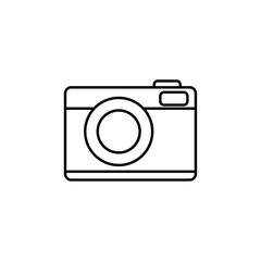 camera icon vector symbol isolated