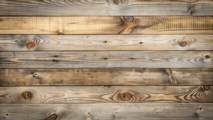 Naklejka premium Rustic Weathered Wooden Planks Background Texture for Design Projects