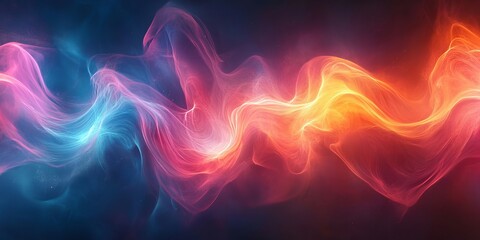 Obraz premium motion creating a sense of flowing energy. Generative AI