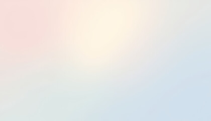 Obraz premium Soft and Dreamy Pastel Color Gradient Background