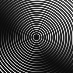 Obraz premium A series of concentric circles creating a hypnotic visual effect.