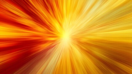Obraz premium Abstract Radiating Light Orange Yellow Burst