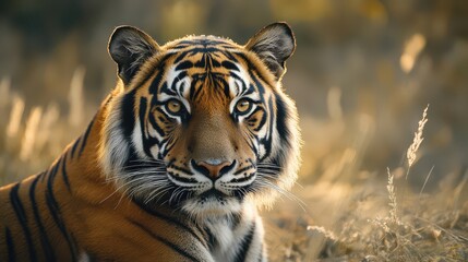 Majestic Tiger in Natural Habitat