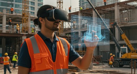 Innovative virtual reality technology in construction engineering