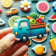 Magnetic Fridge Magnets Magnets that can be attached to refriger