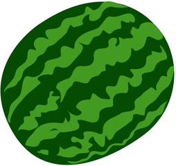 fresh watermelon slice