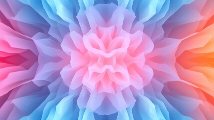 Obraz premium Cosmic abstract background concept. A vibrant abstract design showcasing swirling patterns of pink and blue colors.