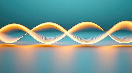 Fototapeta premium Circles abstract background idea. Colorful wave design representing sound waves with a modern abstract style.
