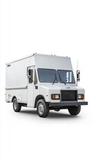 Sleek White Commercial Delivery Van - Perfect for Business