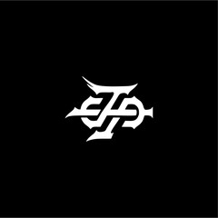 Obraz premium JHP logo design